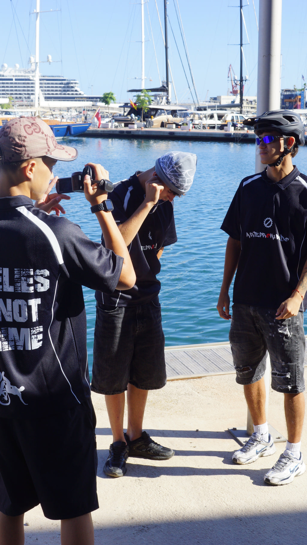 Polo “WHEELIES ARE NOT A CRIME” — Drop 001